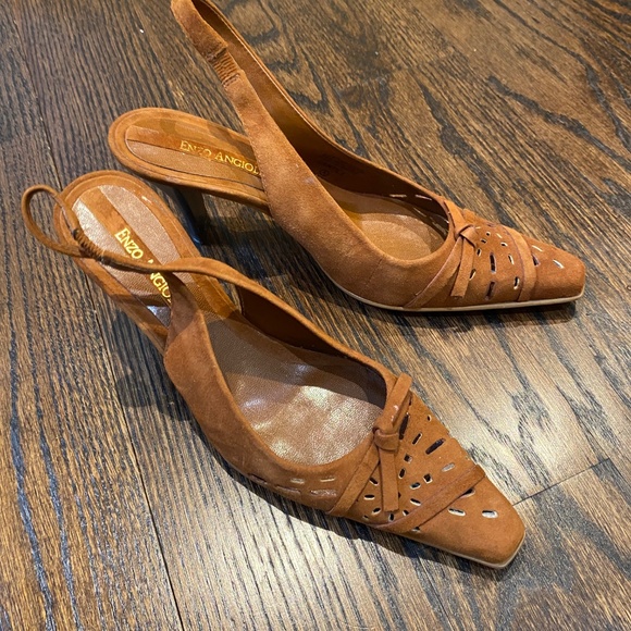 Suede Kitten Heels - Picture 2 of 8